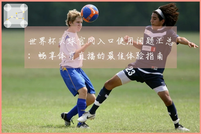 世界杯买球官网入口使用问题汇总：畅享体育直播的最佳体验指南