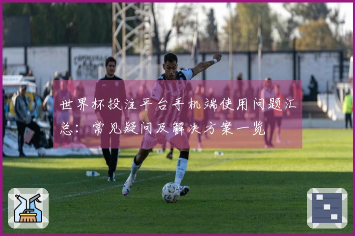 世界杯投注平台手机端使用问题汇总：常见疑问及解决方案一览