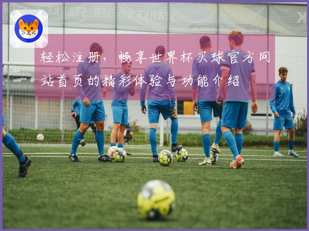 轻松注册，畅享世界杯买球官方网站首页的精彩体验与功能介绍